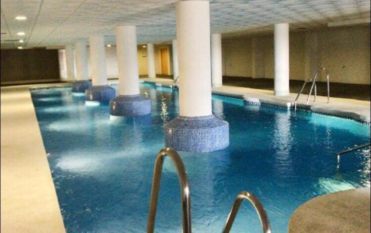 Apartamentos Deluxe Roquetas De Mar Con Golf Y Piscina Climatizada, Parking Privado Vícar エクステリア 写真