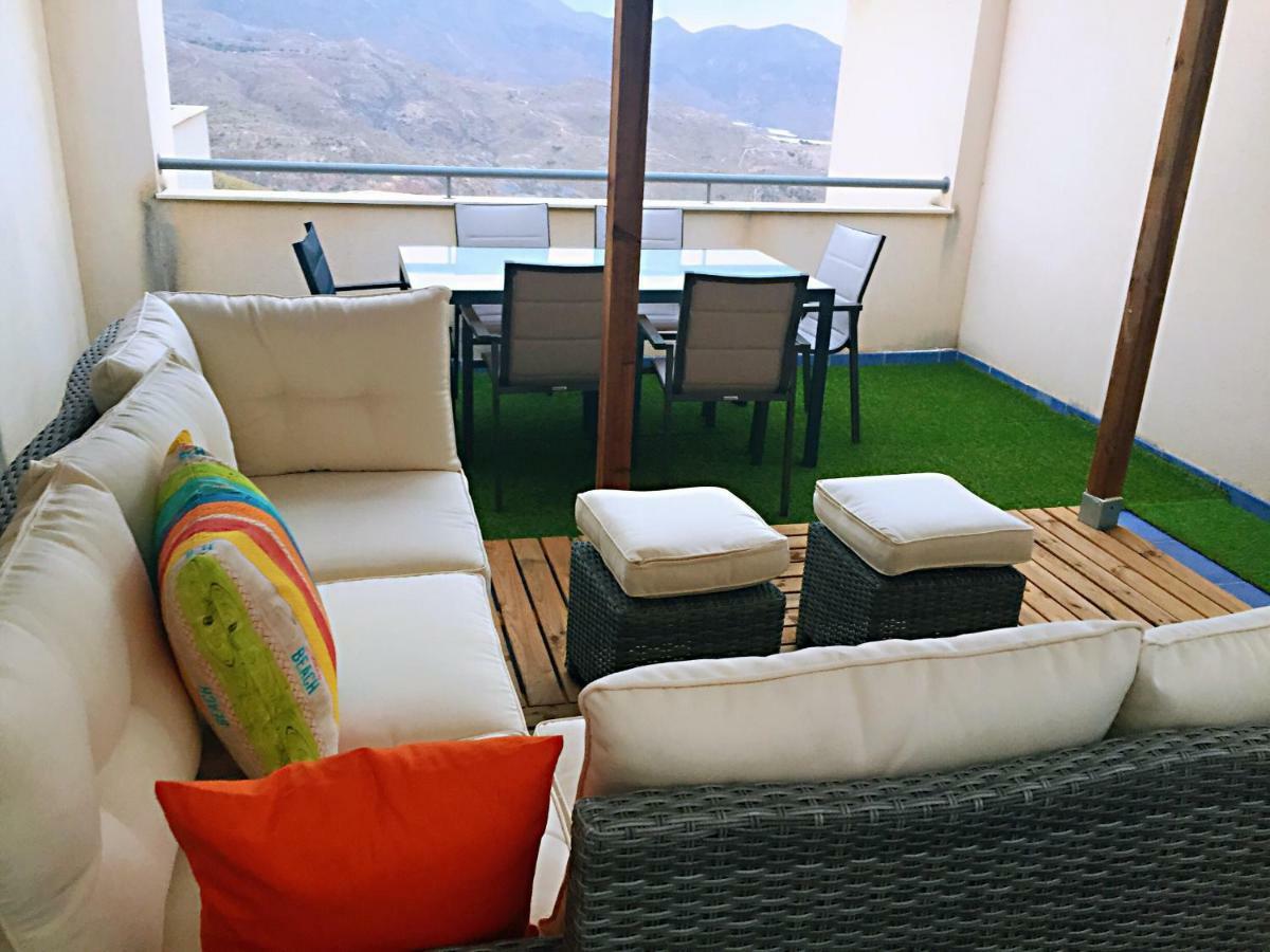 Apartamentos Deluxe Roquetas De Mar Con Golf Y Piscina Climatizada, Parking Privado Vícar エクステリア 写真